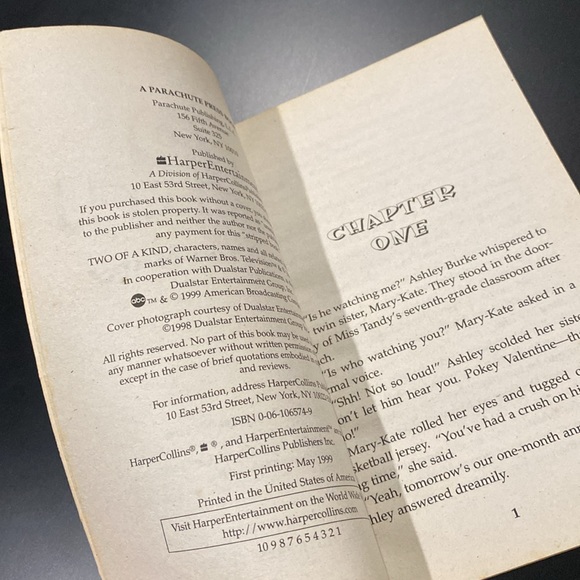 Two of a Kind #4: One Twin Too Many by Megan Stine - Paperback Novel - Picture 4 of 8